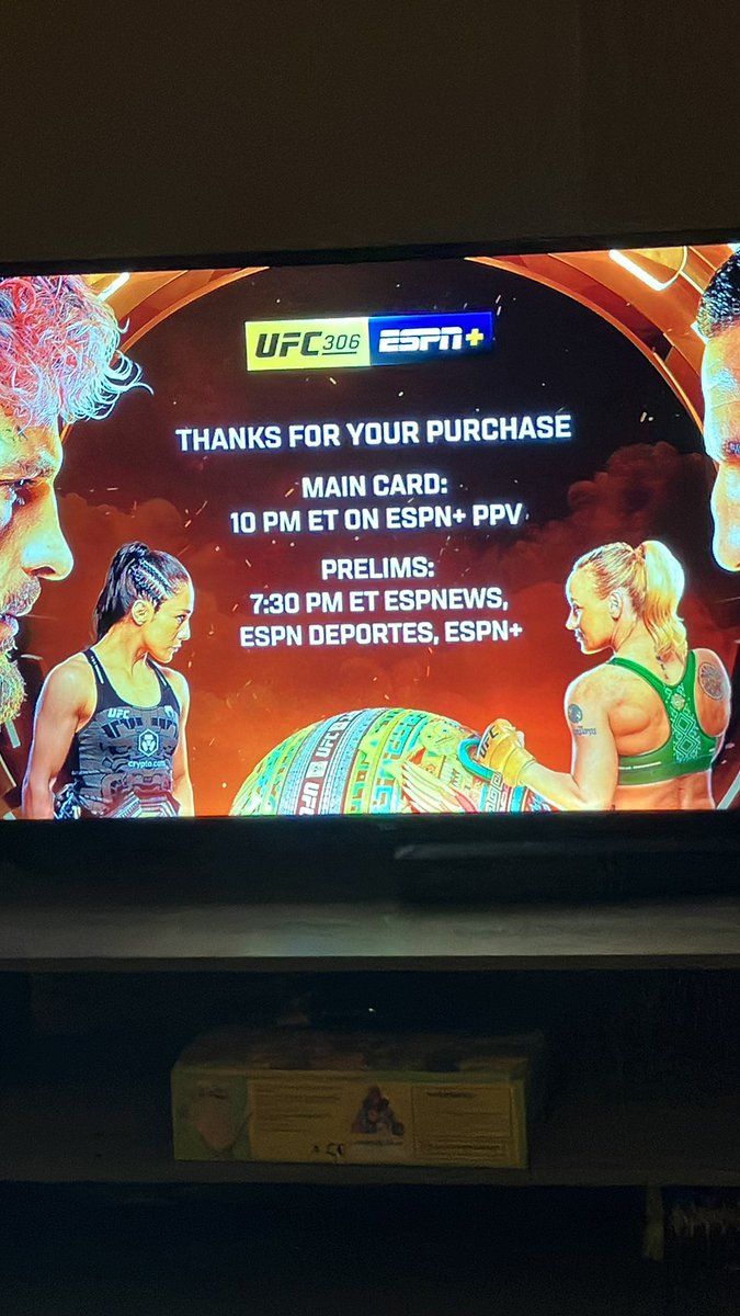 Is it just me? #UFC306