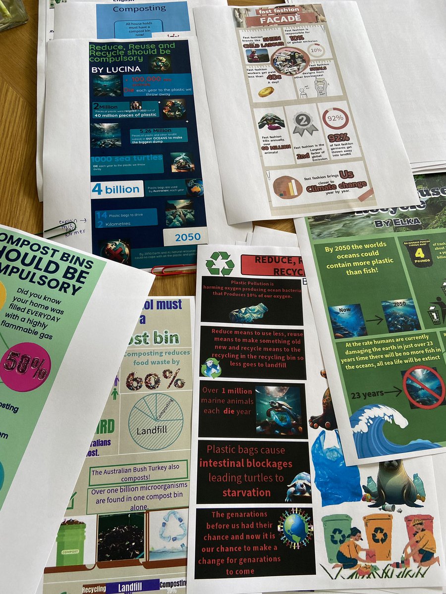 Giving feedback on 5 White’s infographics calling us to act for the environment using <a href="/creativecloud/">Adobe Creative Cloud</a> and inbuilt AI to generate powerful images. Super proud! <a href="/maria_e/">Maria Emmi</a> <a href="/Loreto_LK/">Loreto Kirribilli</a> @AISNSWPrimary