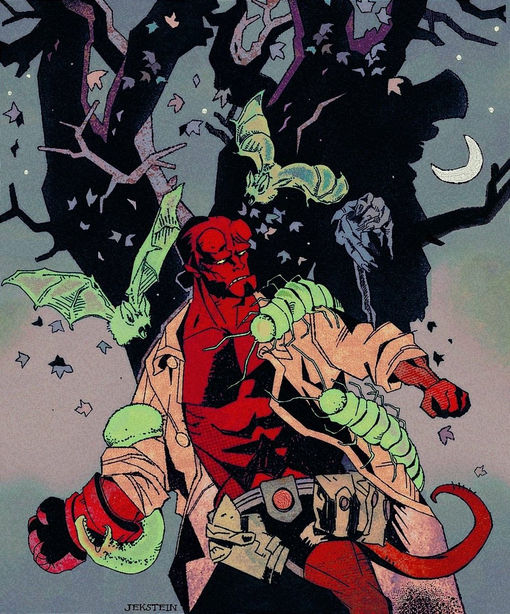 jeksteinhj's tweet photo. 🦇#HellboyTheCrookedMan https://t.co/xW2PCGv8xM