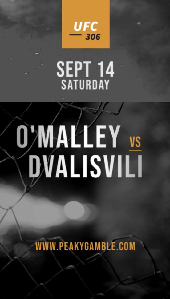 peaky_gamble's tweet photo. 🥊 UFC 306 is LIVE! Sean O’Malley vs. Merab Dvalishvili in the main event! 💥

🔥 Soon, Peaky Gamble will bring you the best sports betting experience with live streaming! Bet on your favorite fighters and watch the action unfold right on our platform. Get ready for the future of sports betting! 🚀

#UFC306 #PeakyGamble #SportsBetting #CryptoGaming #sportsbetting #UFC306 #ufc