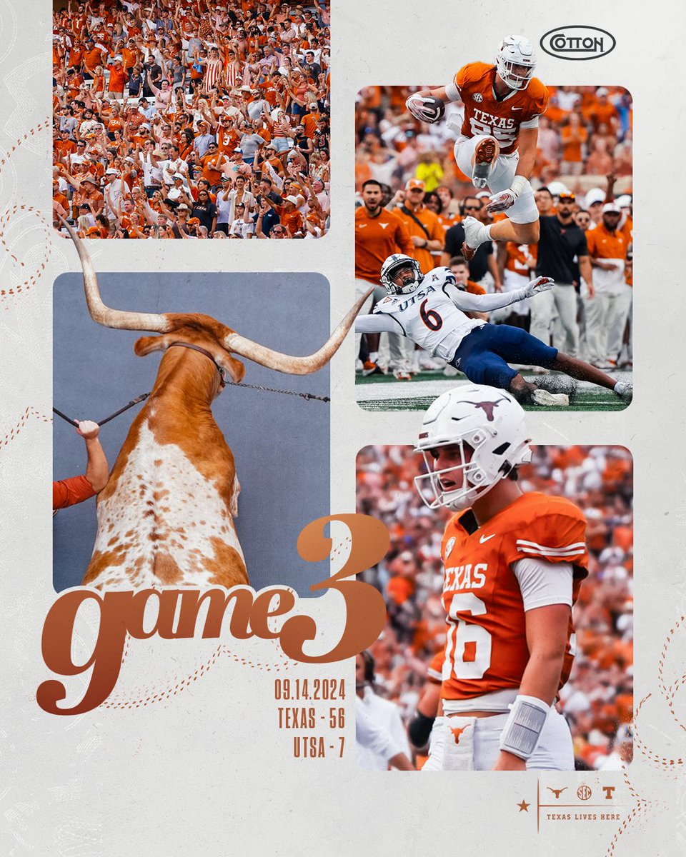 TexasLonghorns's tweet photo. Horns win again! 🤘

#HookEm https://t.co/7dmzOWtm8z