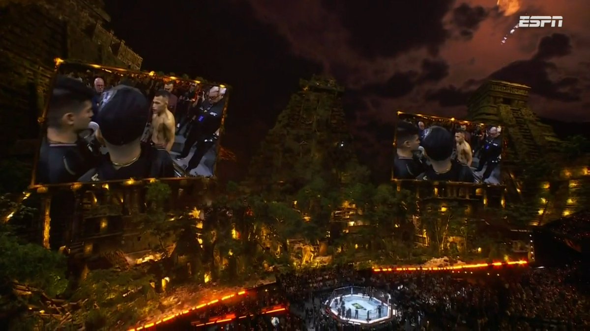 Tremendo evento del #UFC306  en el Sphere