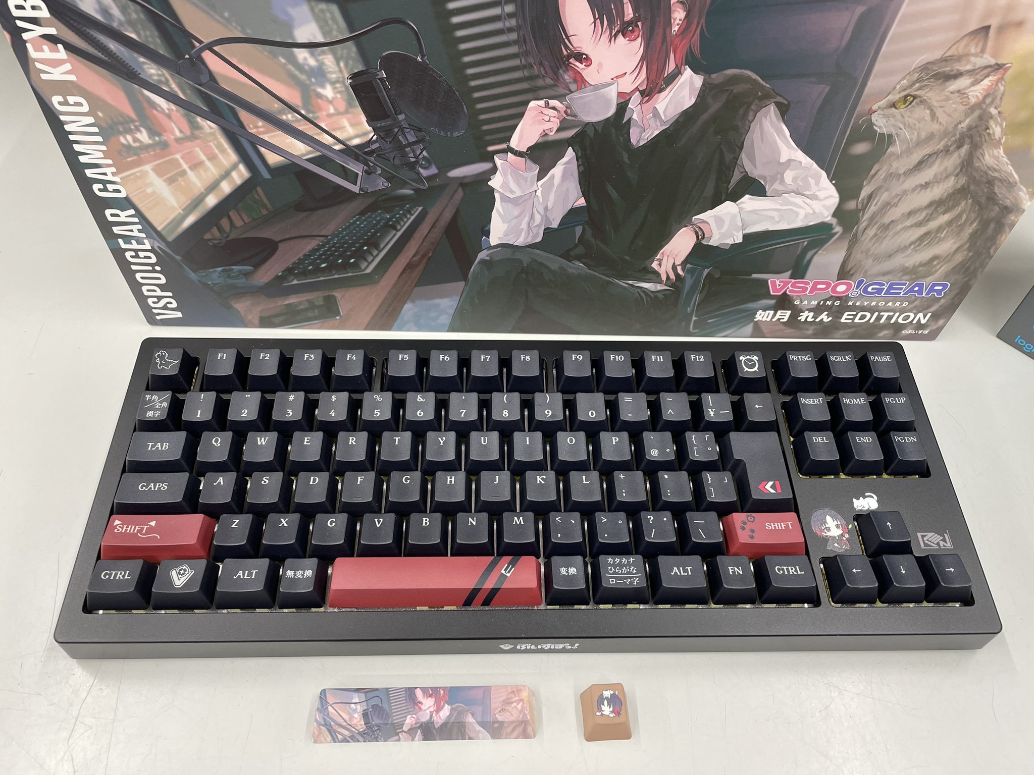 【新品•未開封】ぶいすぽゲーミングキーボード　如月れんモデル 如月れん - VSPO! GEAR