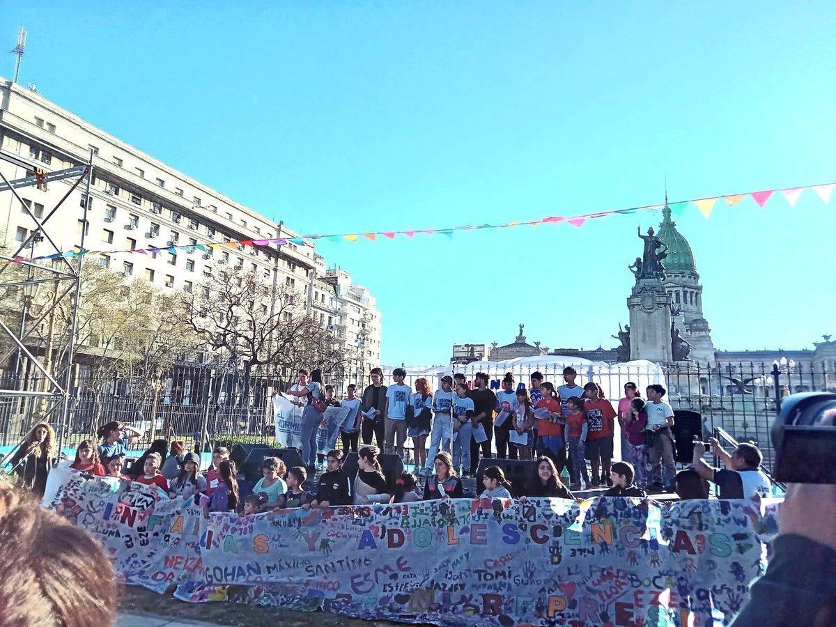 CTAok's tweet image. FESTIVAL INFANCIAS Y ADOLESCENCIAS LIBRES

🎉 Ni hambre, ni represión. Para las pibas y los pibes: ¡Derechos y educación!

#NihambreNipenas
#EducaionyDerechos
#NOalabaja

cta.org.ar/ni-hambre-ni-r…