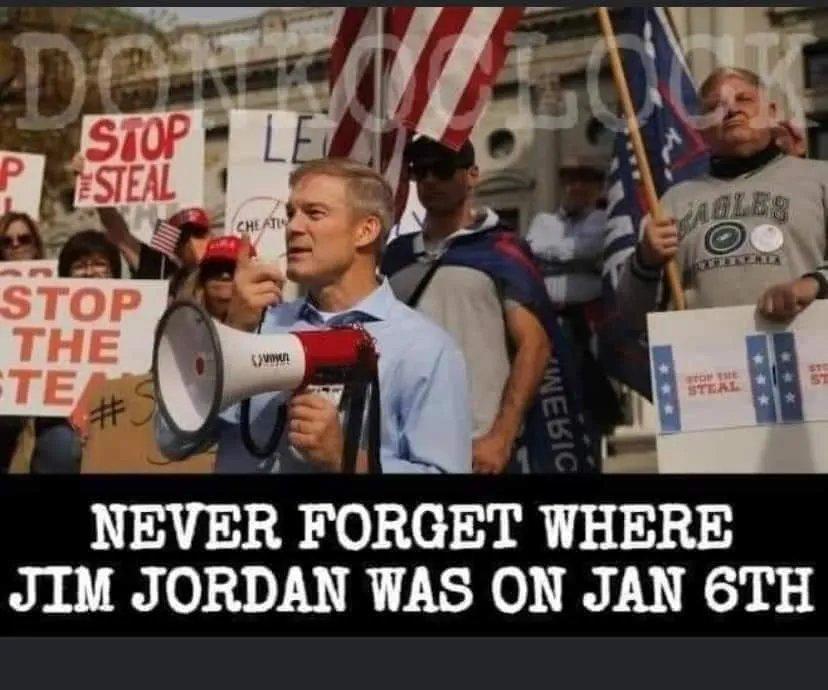Beatles4Lennon's tweet photo. @Jim_Jordan Why did you not obey the subpoena  sent to you by the 6th January  committee?
#TeamCOUP
#6thjanuary2021wasaninsidejob 
#Trumpinsurrection https://t.co/4sNCQWVaW3