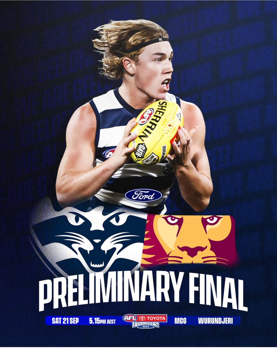 Cr Anthony Aitken (@cranthonyaitken) on Twitter photo Well it’s Sunday and we now know who we will play next Sat at 5.15pm at the G. What are your thoughts Cats Fans ? I think we match up better against Brisbane Lions than GWS Giants. Preliminary Finals are tough, but as a loyal <a href="/GeelongCats/">Geelong Cats</a> member I think we can do this.#GoYouCats Well it’s Sunday and we now know who we will play next Sat at 5.15pm at the G. What are your thoughts Cats Fans ? I think we match up better against Brisbane Lions than GWS Giants. Preliminary Finals are tough, but as a loyal <a href="/GeelongCats/">Geelong Cats</a> member I think we can do this.#GoYouCats