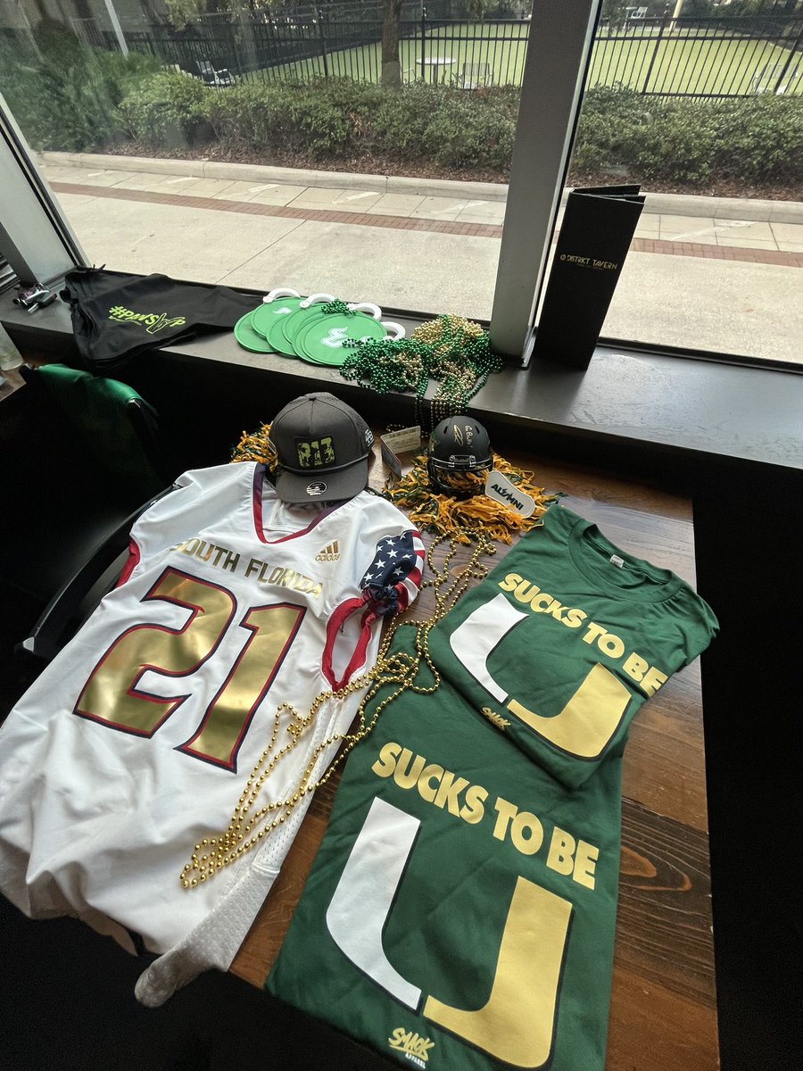 Fowler Ave Collective🤘 (@fowleravenue) on Twitter photo Stop by the <a href="/USFTampaAlumni/">USF Greater Tampa Alumni Chapter</a> watch party for a chance to win some awesome prizes! 🤘 Stop by the <a href="/USFTampaAlumni/">USF Greater Tampa Alumni Chapter</a> watch party for a chance to win some awesome prizes! 🤘