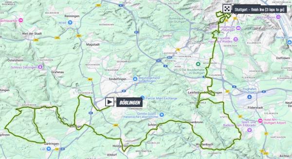 KDunan_FanSport's tweet image. #Cyclisme #LesRP #GPStuttgart 🇩🇪
2023🏆: Elena Pirrone 🇮🇹CGS
Böblingen - Stuttgart 118.2 km
[15/09/24] Départ : 12h30.