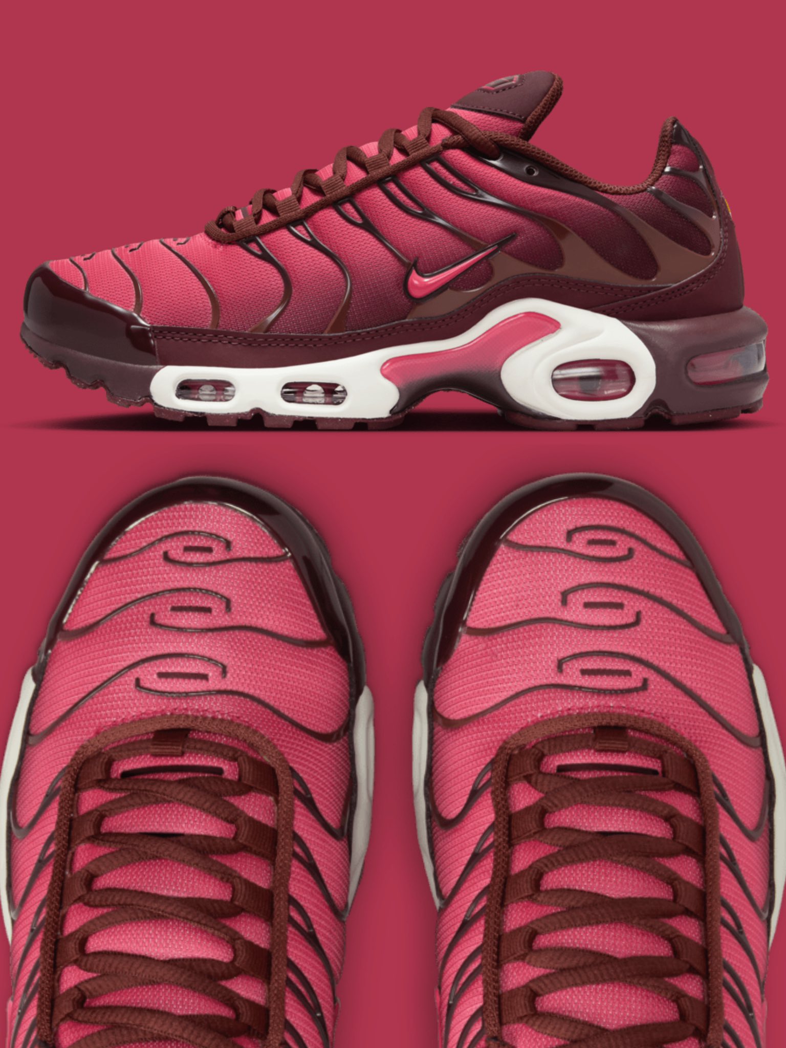 Nice Kicks on X New Burgundy Crush Nike Air Max Plus https t X6wxbEBHDx X
