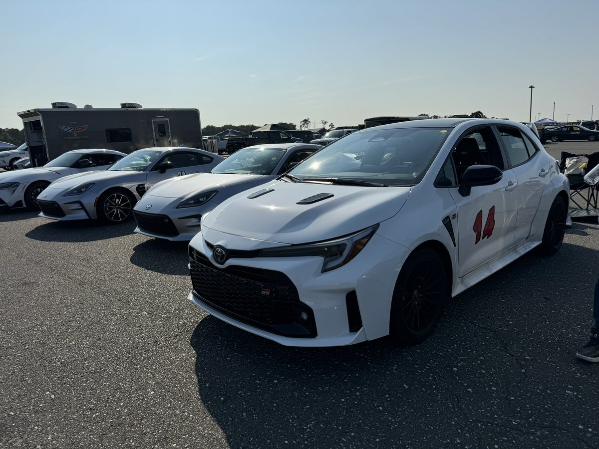 VTM44's tweet photo. Finished up intro for #NASANE . Not bad NJMP Lightning was a fun track. Thanks to @Toyota ! https://t.co/nhpv3DCh7V