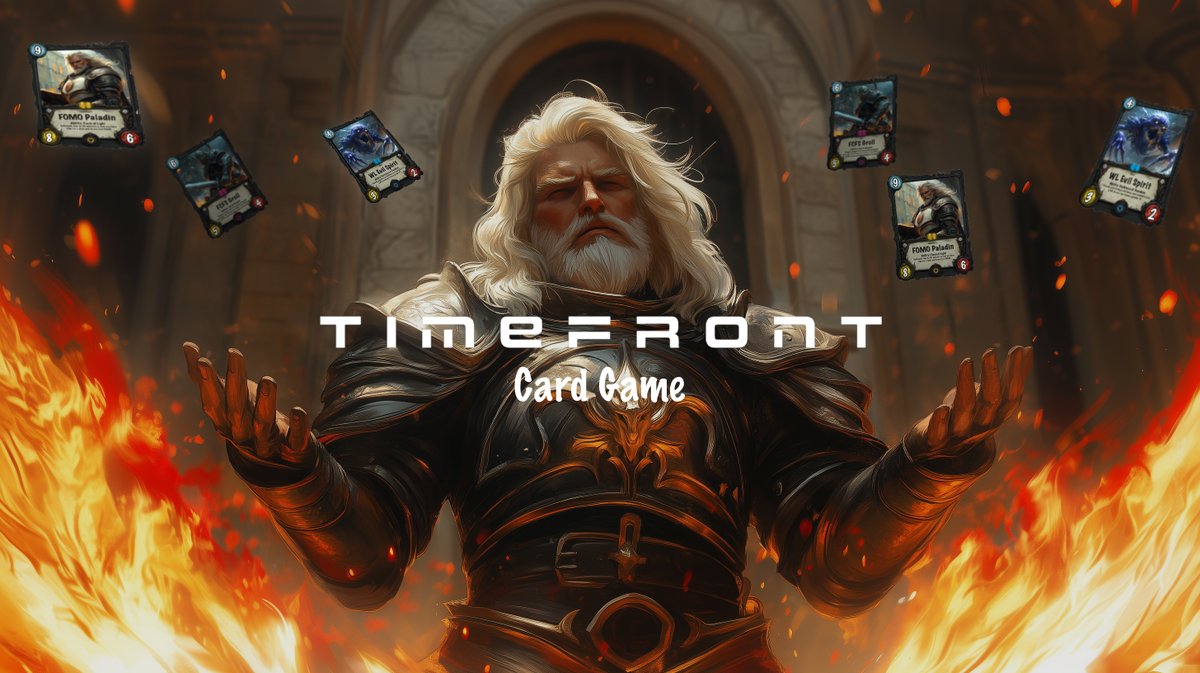 badjonone's tweet image. 1.I have already made the stickers, now there will be something new and interesting heh 
The design of the card game for the Timefront ;)
#Timefront
@ShulaGD 
@0xAnkh  
@PlayTimefront 
@0xMaxxx 
@ChoutzLAN