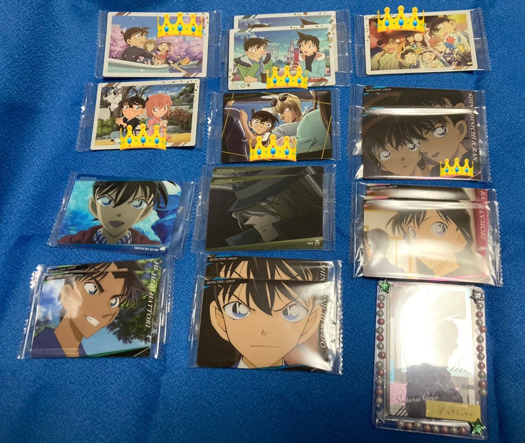 niko_v_'s tweet photo. 交換
名探偵コナン イタジャガ

譲
画像1
新一 蘭 京極 園子 平次 和葉 秀吉 由美 高木 佐藤 重悟 千速 千葉 苗子 優作 有希子 敢助 安室 世良 シェリー

求
画像4 💖>👑>💕>💙
♦️は定価+送料で譲渡可

譲👑→求💖>👑
💙は💖👑含む場合のみ

郵送
天王寺手渡し https://t.co/VIODMJSie7