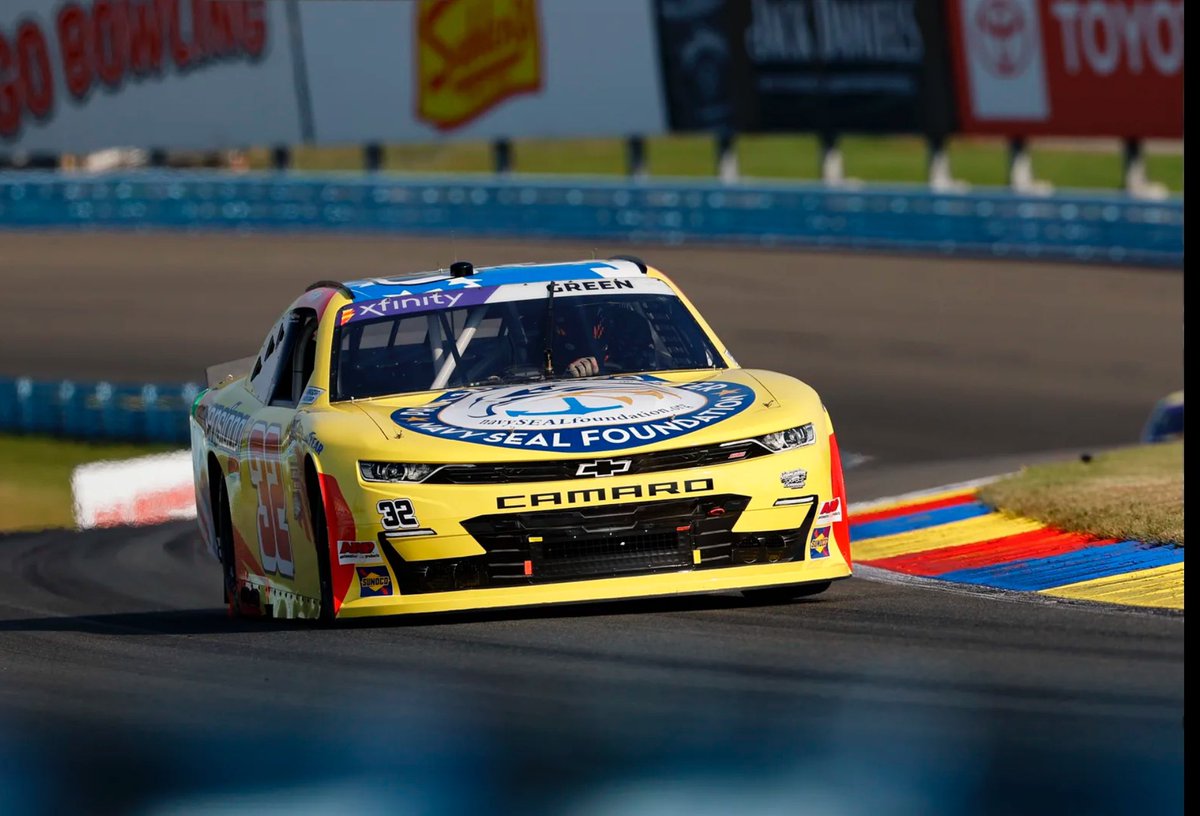 TreyRyan99's tweet photo. Austin Green’s NASCAR Xfinity Series finishing record (5 career starts)

COTA - 7th
Portland - 15th
Sonoma - 4th
Chicago - 10th
Watkins Glen - 11th https://t.co/YdTW0HgeFU