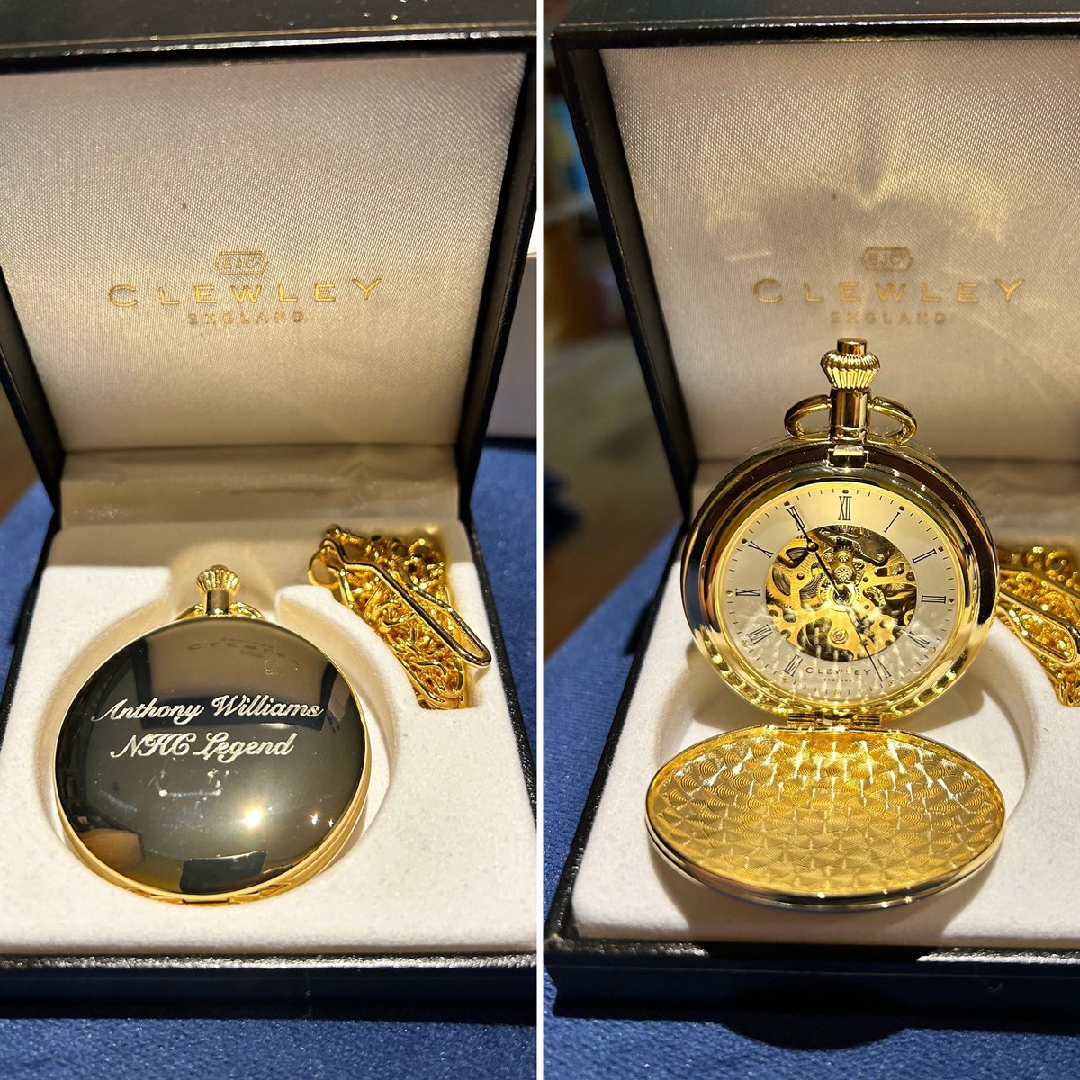 ATWilliams8's tweet photo. Really nice to be surprised by @NHertsCrusaders with a touching gift in recognition of the time I put into the club on and off the field over the last few years. A lovely gesture from a fantastic club and collection of people #nhcrusaders #thankyou #dontstopbelieving #rugbyleague https://t.co/3rleCVxYYf