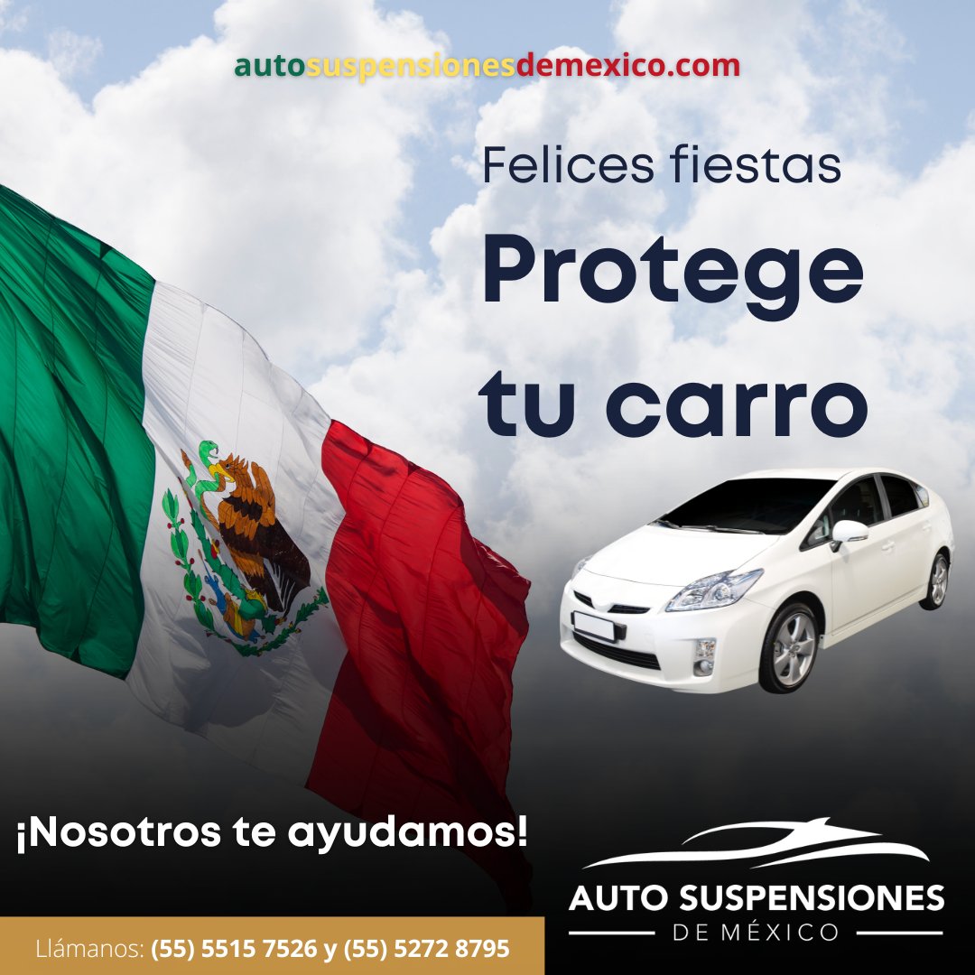 SuspensionesMX's tweet photo. 🚗En Autosuspensiones de México te ofrecemos un buen servicio y calidad en tu automovil...

(55) 5515 7526 y al (55) 5272 8795

#AutoSuspensionesdeMexico #Suspensiones #AutosMexico #Autopartes #Afinaciónydeteccióndefallas #mantenimientopreventivo #SeguridadVial https://t.co/lzrUR8ayAw