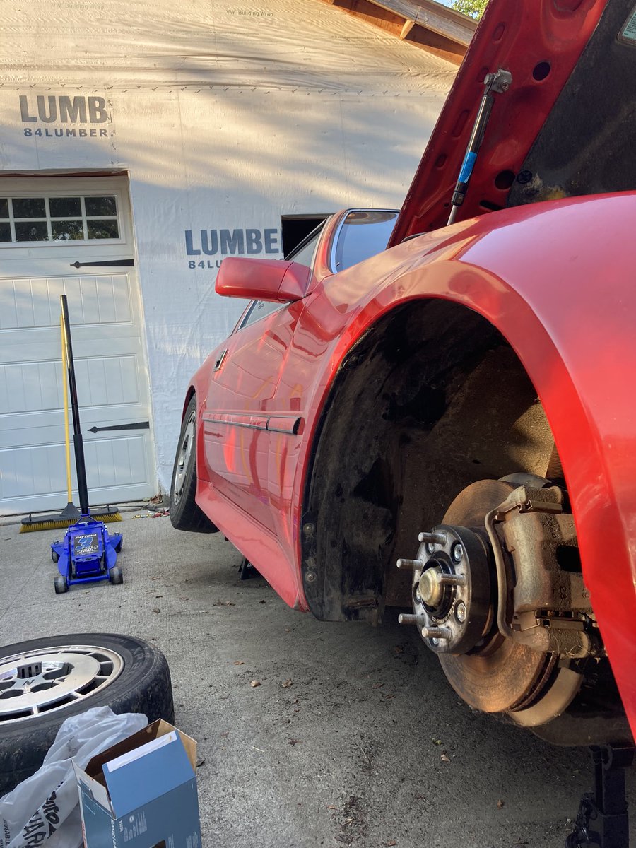 ConCulv740's tweet photo. This has been my project for all of 2024. Likely going into 2025 too

Last December, on the 25th, I bought my girlfriend a dream car of hers. A 1986 Nissan 300ZX

It’s come a long way since we got it that day. Back then, it didn’t have a T-top, didn’t run, etc- https://t.co/CDWZ3loDiN