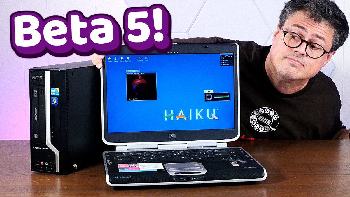 NEW VIDEO! Haiku beta 5 is OUT! 

youtu.be/MqdIF97CfGc