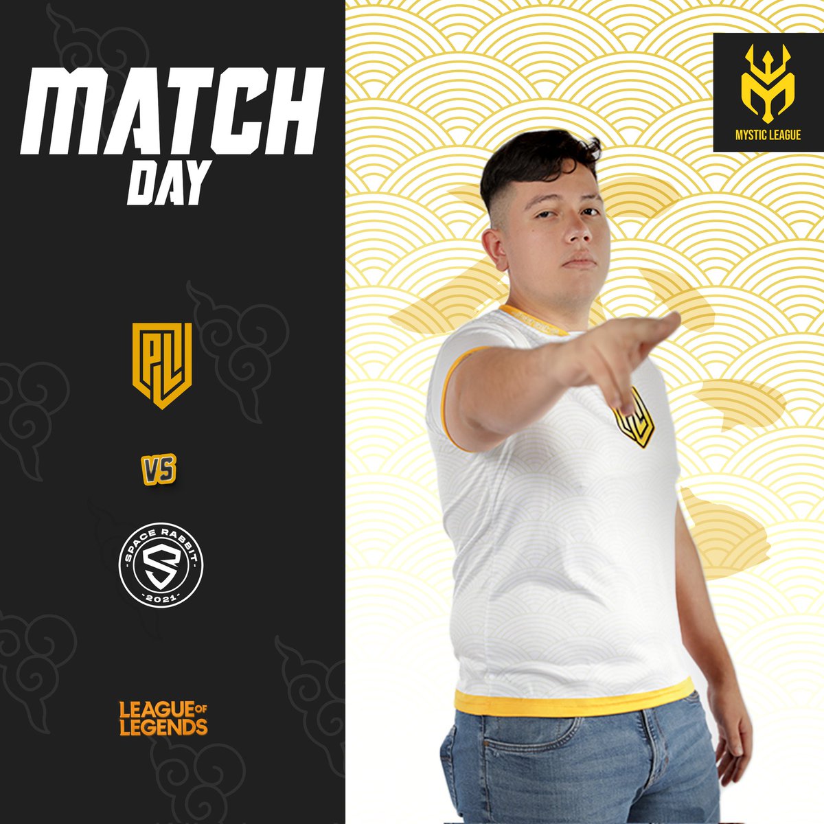 ⚠️MATCH DAY
🕖7 PM COL
🆚️ <a href="/SpaceRabbitGG/">Space Rabbit Esports</a>
📺twitch.tv/mysticleaguetv

Estamos en la <a href="/MysticLatam/">Mystic League</a> , Con todo en esta segunda ronda!