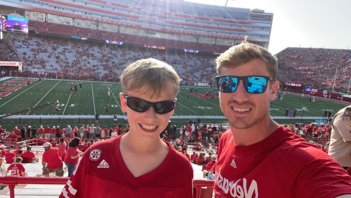 ToddBurda's tweet photo. Let’s go Huskers!!
#Huskers 
#HuskerFootball https://t.co/b5O7dtUJ9Z