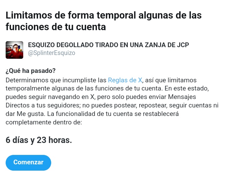 La vida es una pija y me está re cogiendo