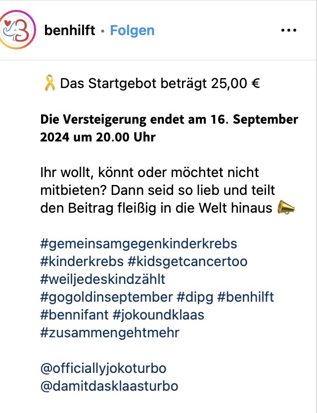 Jokolajokola's tweet photo. @jokoundklaas @officiallyjoko @damitdasklaas @Mom_von_PauL #gemeinsamgegenkinderkrebs #kinderkrebs #kidsgetcancertoo #weiljedeskindzählt #gogoldinseptember #dipg #benhilft #bennifant #jokoundklaas #zusammengehtmehr https://t.co/2XQEdDJ6nf