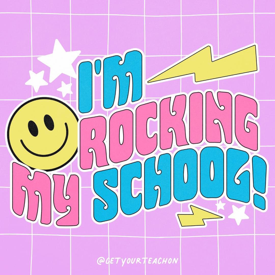 I’ll be rocking!! Who else is joining?? <a href="/getyourteachon/">Get Your Teach On</a> #rockyourschool