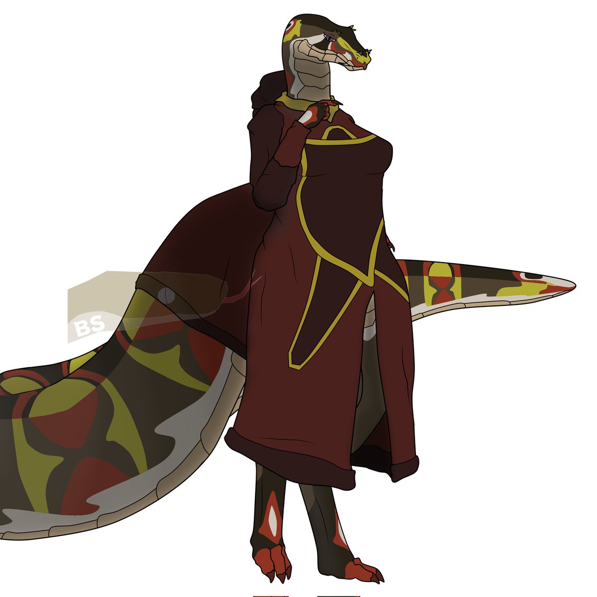 A snake gal i did a few months back.
#furry #scalie #snake