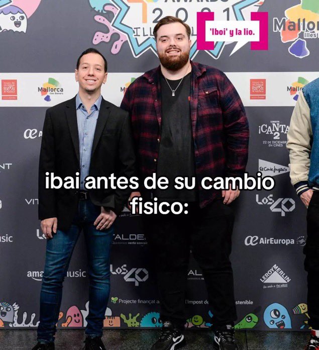 IbaiLlanos's tweet photo. Ibai y Knekro Cambio Físico. https://t.co/BqdSkhDXW0