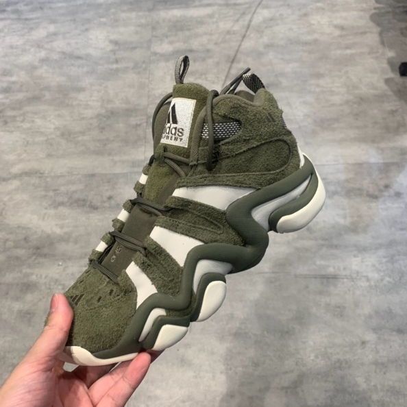 adidas Crazy 8 Olive Strata The adidas Crazy 8 Olive Releases in 2024 main image 3