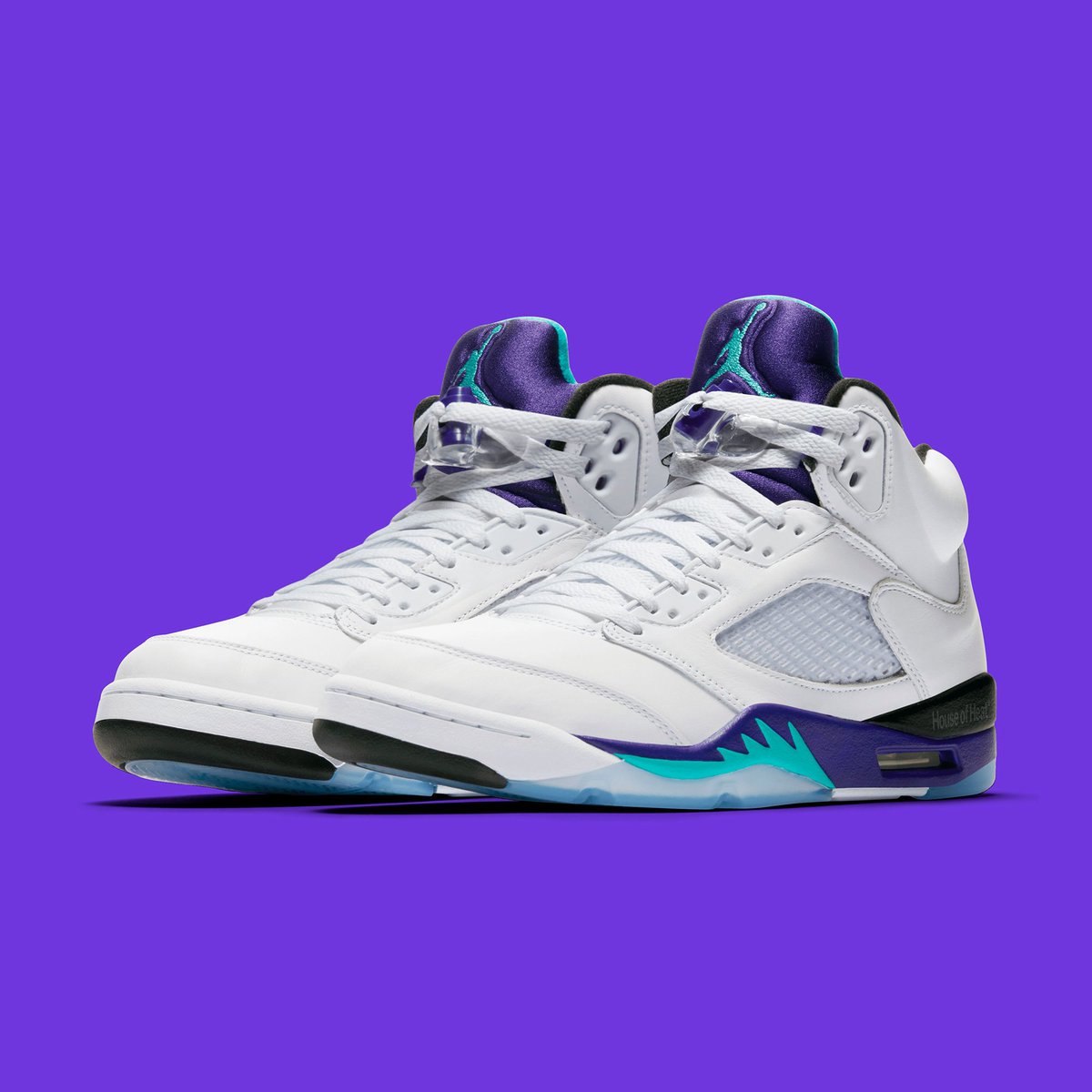 houseofheat's tweet photo. The Air Jordan 5 OG "Grape" Returns April 2025 🍇

DETAILS: https://t.co/TG2D9adNqs https://t.co/szBvQsePdW