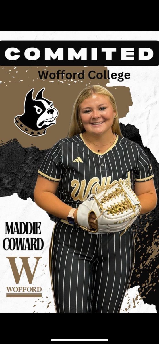 Congrats to our Mojo girl; Maddie Coward on her commitment to <a href="/WoffordSoftball/">Wofford Softball</a> for Coach Butler, Coach Shutt &amp; staff! She currently plays on our Mojo Hyatt/Grice 18u team! Happy &amp; proud for you! 
#Ⓜ️ojoⓂ️indset <a href="/maddie_c_2007/">Maddie Coward 2026</a>