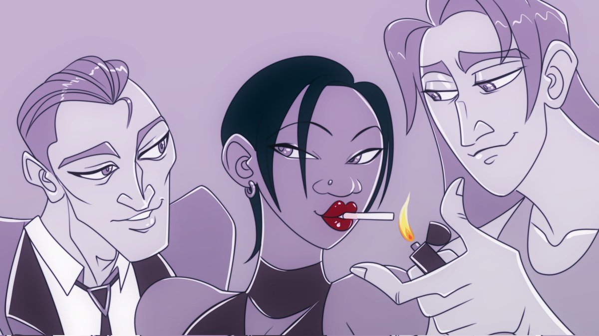 Niles and the boys 

I'm finally developing a story for these 3 completely separate from Axelgear's Arackniss series so I've  made some name changes 

Salvatore - Rome Agosto 
Niles Rivers - Niles Serena 
Monty - David Kilbride 

More to come soon