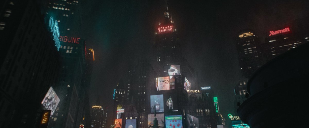 batmancurated's tweet image. gotham city; the batman (2022)
