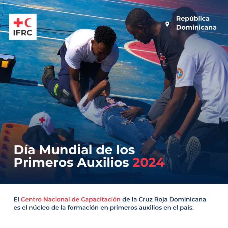 IFRC_es's tweet photo. Para la @crdominicana cada día es el día de los primeros auxilios.

En su Centro Nacional de Capacitación ofrecen cursos que van desde primeros auxilios básicos, hasta formación técnica en atención prehospitalaria y otras disciplinas.

Conoce más detalles del centro acá 👇🏽