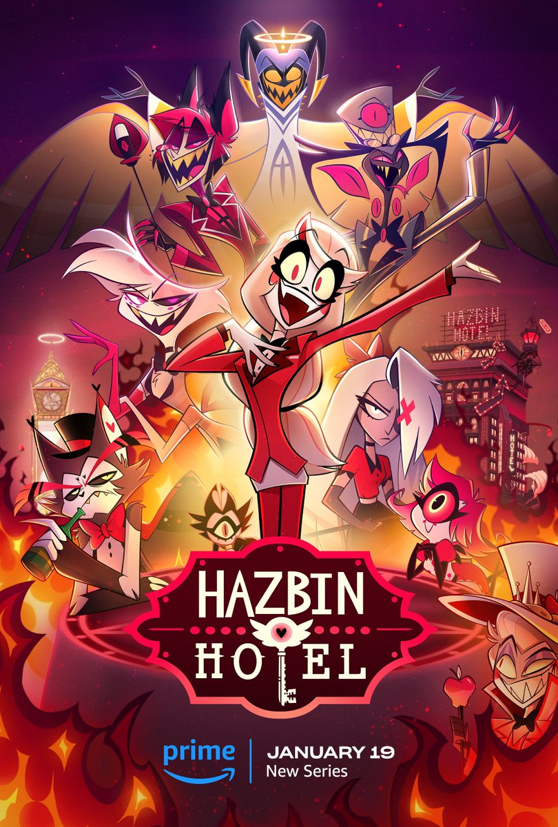 TheCartoonBase's tweet image. Would you watch a ‘Hazbin Hotel’ and ‘Helluva Boss’ crossover?