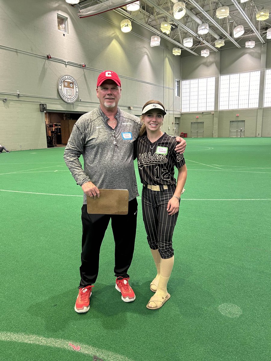 Our #12 Julia Valasek traveled to Ithaca, NY and attended Cornell University Camp. Thank you to Coach Julie Farlow and Coach Jody Hennigar for having her out. 

#GoBigRed
#ivyleagues
#youoweyou