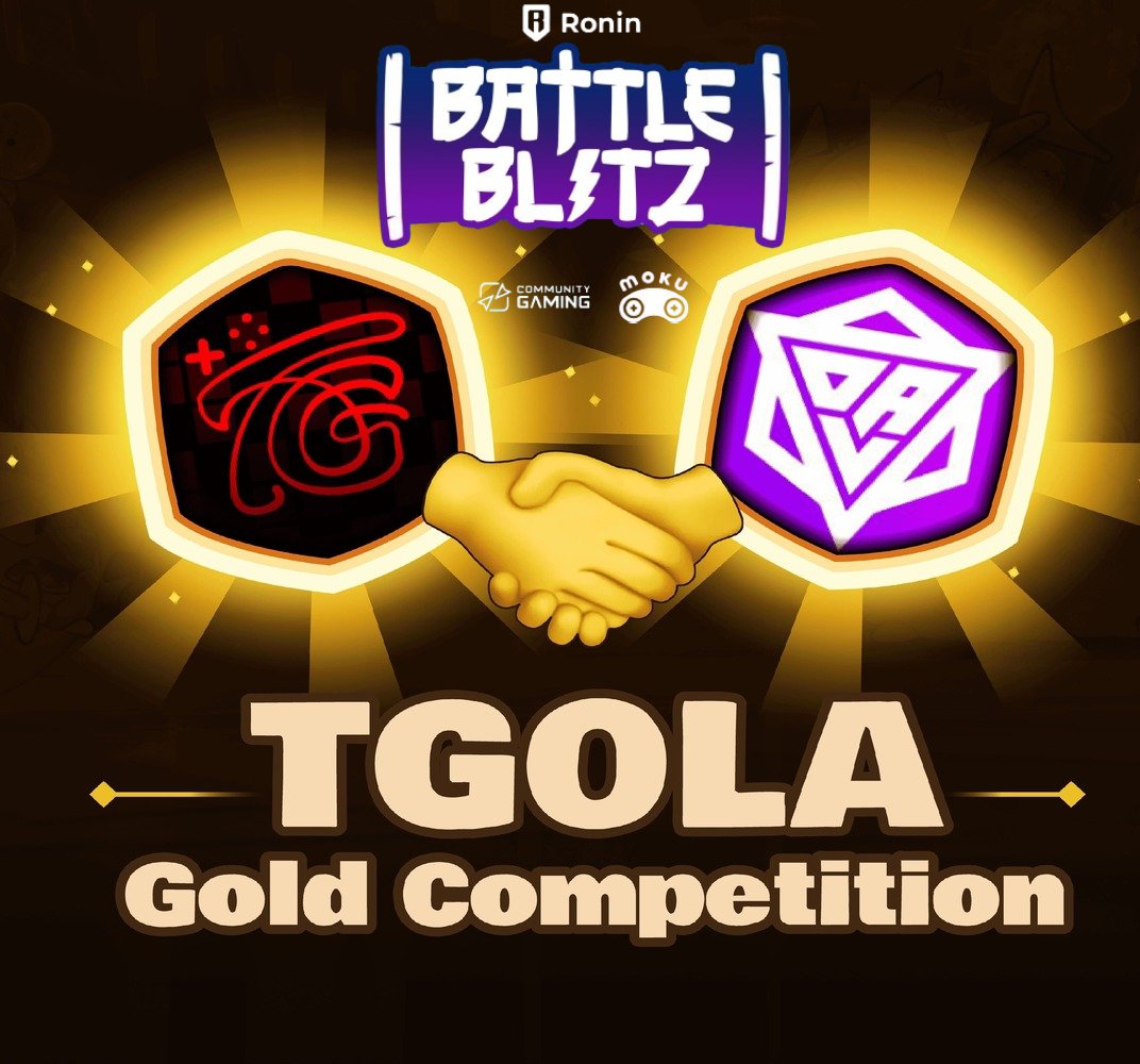 VELITA_OLAGG's tweet photo. 🏆 TGOLA Battle Blitz Gold Competition #2 🏆

⚔️ ¡Ya conoces la competencia! Tuna Guild y OLA Guild Games vuelven con la segunda edición de su emocionante torneo semanal de @AxieInfinity Classic. 

📅 Fecha y Hora: 15/09 a las 07:00 p.m. 🇻🇪  
🎮 Modalidad BO3: Cada ronda será al mejor de 3 partidas hasta la final, compitiendo los 16 participantes. 
 
🏆 Prize Pool: $20 en $AXS

🔹 Solo 16 participantes: 8 de cada gremio, compitiendo por el título.  
🔹 Los enfrentamientos se realizarán en la plataforma de @CommunityGaming, la opción ideal para gestionar tus torneos de forma intuitiva y rápida. Si quieres realizar tus campeonatos éste es el mejor lugar.

🔗 TGOLA Battle Blitz Gold Competition #2: https://t.co/l8cjXlfTTC

🚀 ¡Esta es solo la segunda de muchas ediciones por venir! Sigue atento para más sorpresas y nuevos formatos de torneo en @CommunityGaming.

#MokuxCG #RoninCreator #CommunityGaming