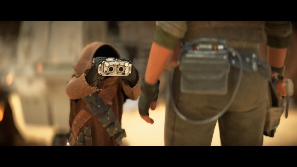 “I’ll use my electrobinoculars, so no one can see what I’m looking at.”