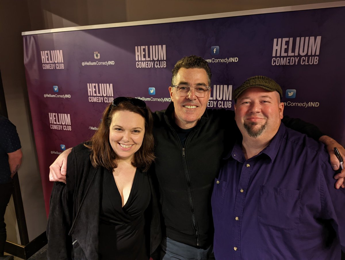 2LiterDutch's tweet photo. Headed to 9pm @adamraycomedy show thanks to so many brilliant appearances on @AdamCarollaShow .
Have to take my wife here for her birthday because the last 2x @adamcarolla came to town my wife ended up pregnant! https://t.co/MT1VhXnJf5