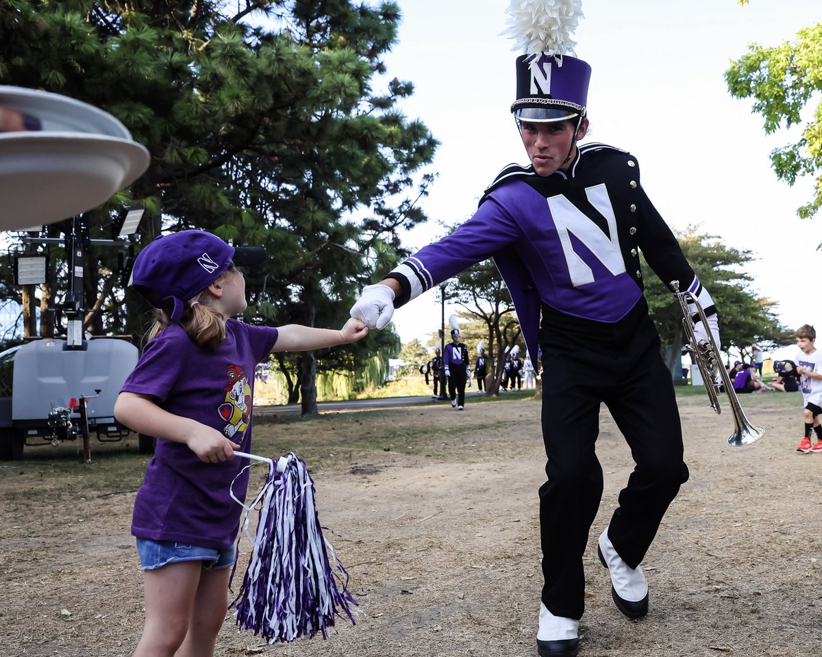 NU_Sports's tweet photo. Fall. Football. Family. 💜 https://t.co/qgLZ0TrL9E