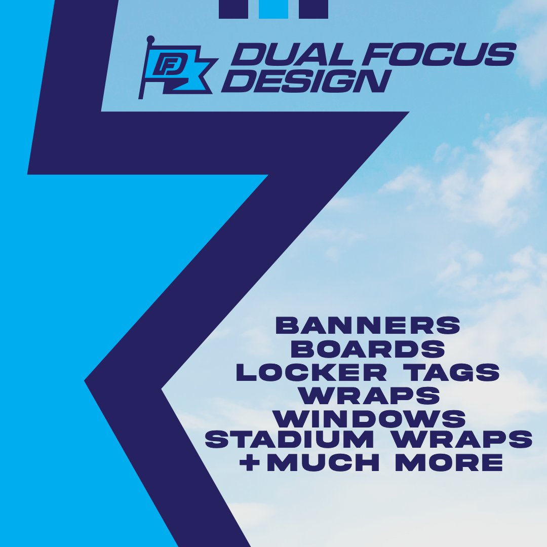 Welcome to Dual Focus Design! We specialize in bold, attention-grabbing school and sports branding solutions that makes a statement. At Dual Focus Design, we blend creativity, precision, and a passion for impactful visuals to deliver high-quality wraps, boards, banners, and more.