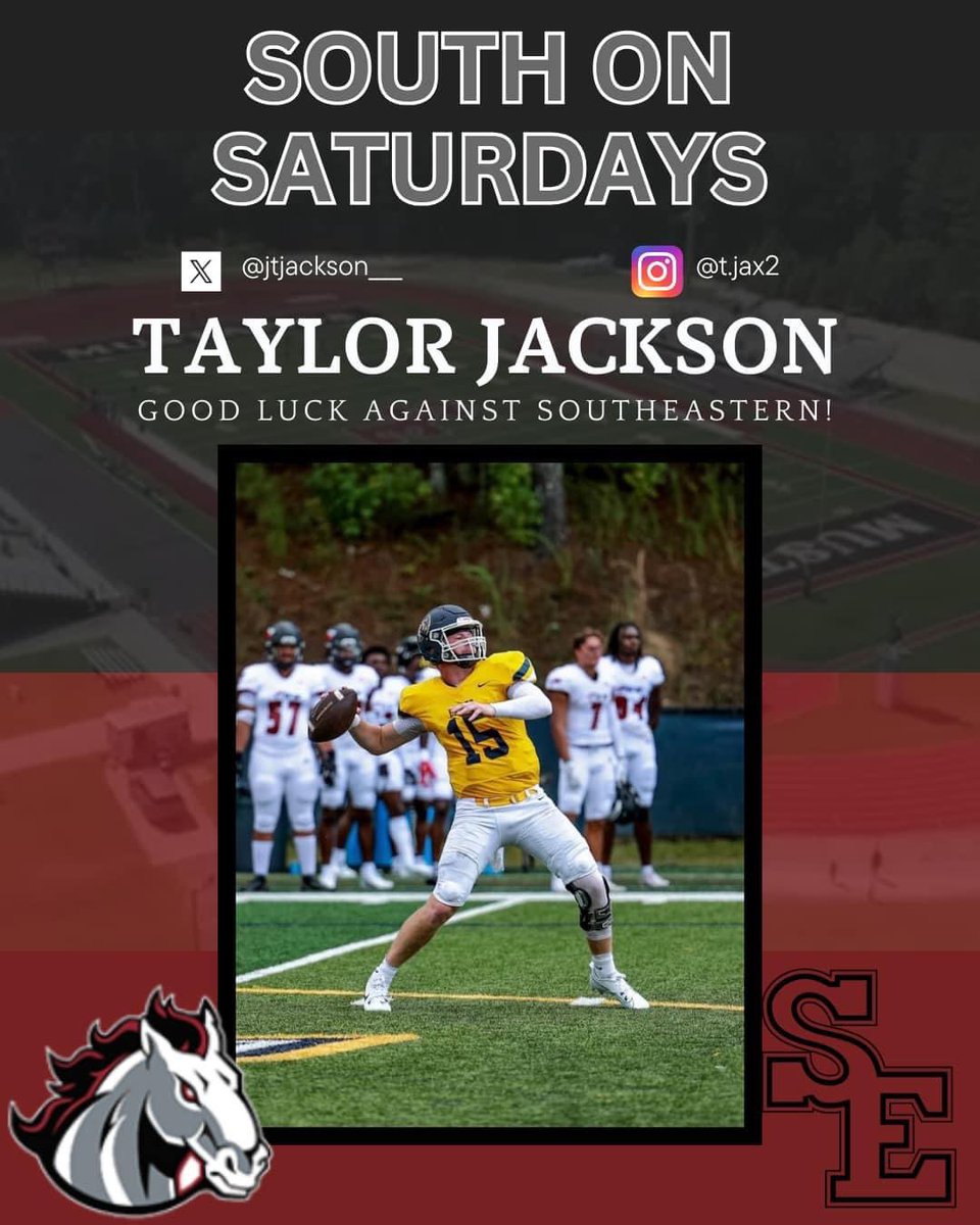 SouthEffingham1's tweet image. Wishing our former Mustang, Taylor Jackson, &amp;amp; the Reinhardt Eagles good luck tonight as they take on Southeastern! #onceamustangalwaysamustang #southstrong
