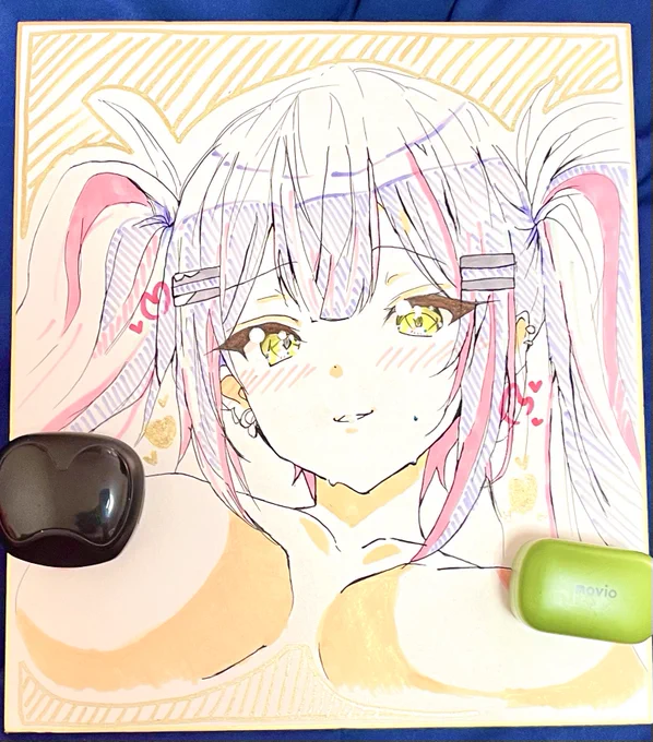 おはようございますこれから蒲田のホロケット11thの会場へ行きます色紙のみなので、先着となりますノエルさん以外はそれなりに良くできたので、2000円〜でよろしくお願いします行ってきまぁす#ホロケット 