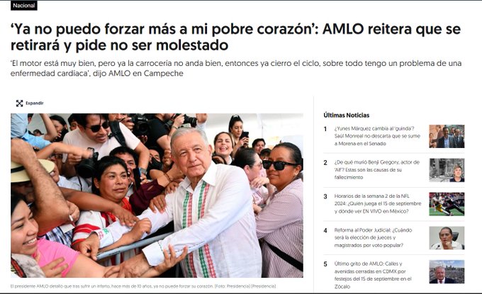 Ya es justo para el presidente tomarse unos a&ntilde;itos de vacaciones. #AMLO https://t.co/lTgLJGPmUH<a href="/tag/amlo"class="tags"><span>#amlo</span></a>