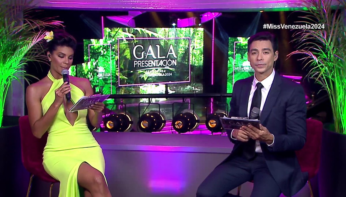 Arrancó la Gala de Presentación de la Temporada #MissVenezuela2024 RT si nos sigues por #VenevisionPlay
