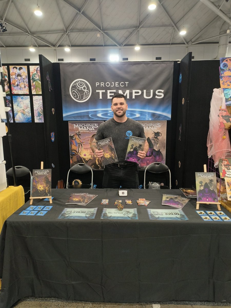 Day 2! We're pumped and ready to show you our books!

Artist Alley booth AA30

<a href="/OzComicCon/">Oz Comic-Con</a>