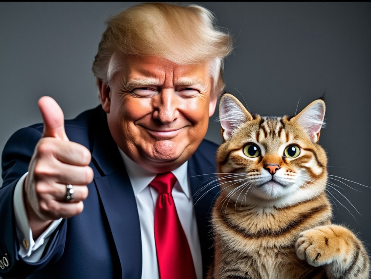 MagaCatToken's tweet photo. Taking steps to make the PURR-FECT world 🌎 

#MAGA #MAGACAT https://t.co/Xt1SLqEyZa