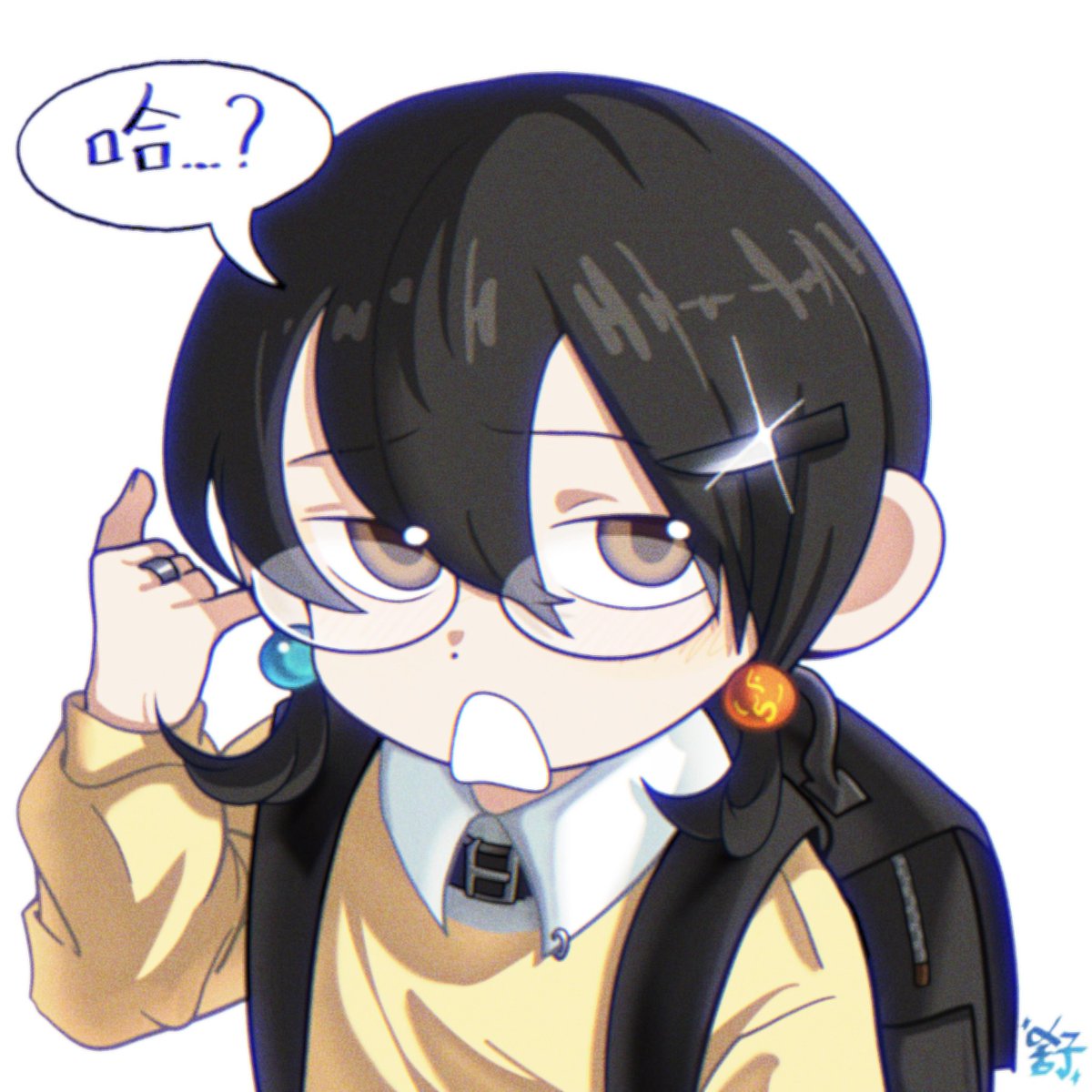 YOKOMEY1724's tweet photo. 哈(♯｀∧´)#Procreate https://t.co/ZskELHDHQ7