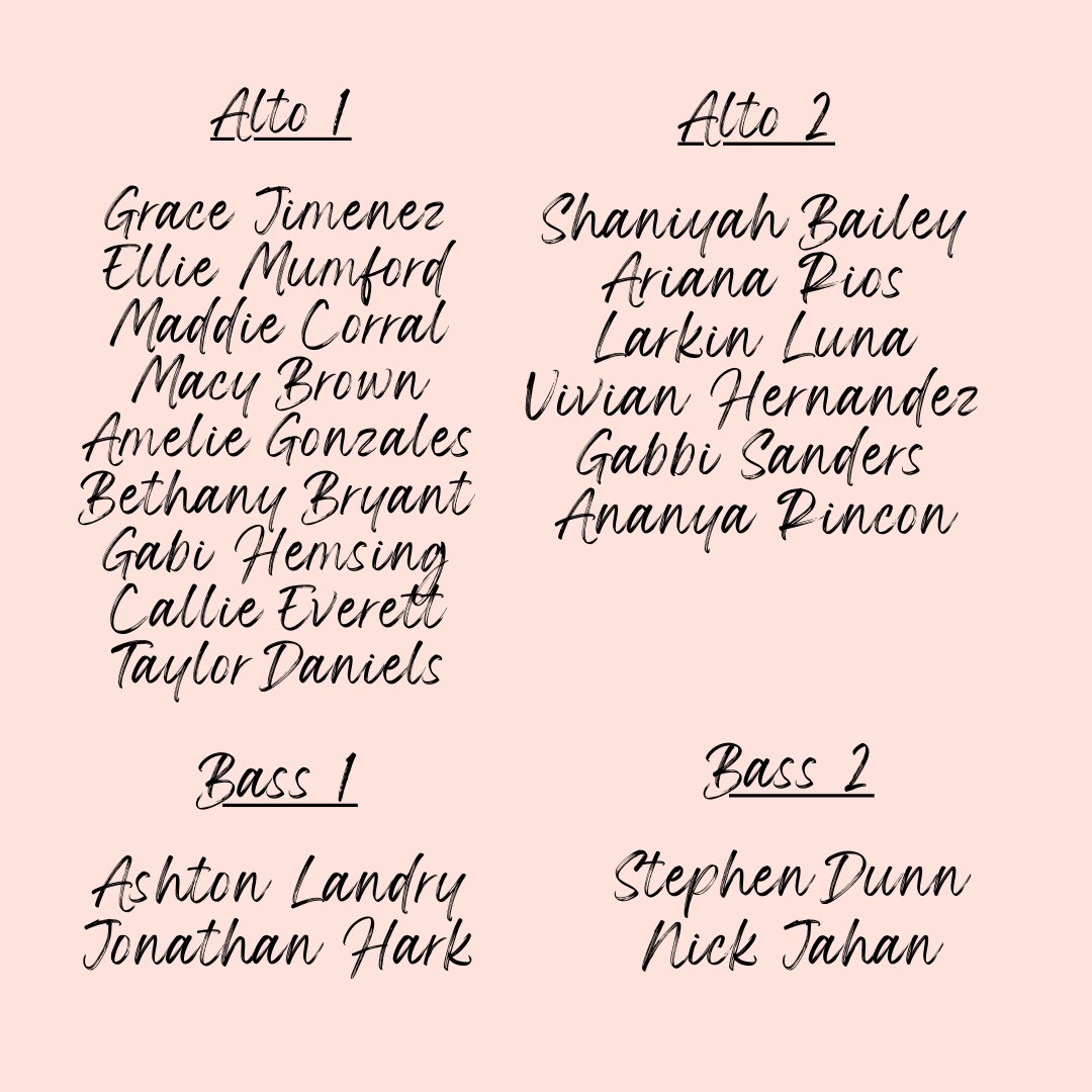 Congrats to our kids that auditioned for District. It was a LONG day and there was some tough competition, but they brought their best &amp; I couldn’t be more proud. Congrats to our students advancing to Region round!
#atascocitachoir <a href="/HumbleISD_AHS/">The Atascocita HS</a> <a href="/HumbleISD_Arts/">Humble ISD Fine Arts</a> <a href="/AHSEaglesMedia/">AHS Eagles Media</a>