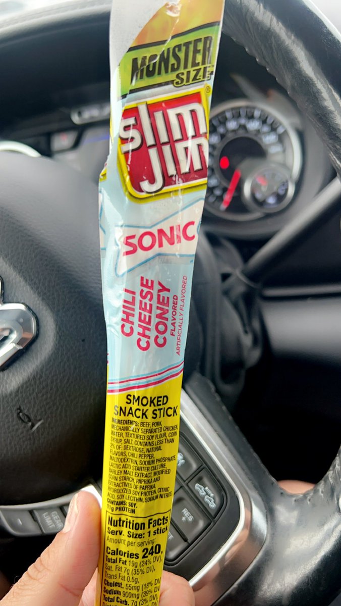 I just keep finding stuff! #SONIC #foodporn #slimjim #newflavor #beefjerky #foodie